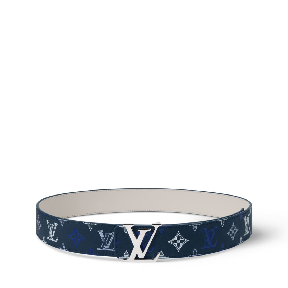 LV Initiales Monogram Shadow 40mm Reversible Belt - Men